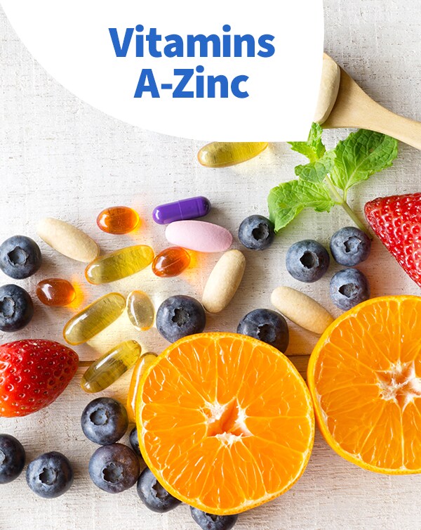 Vitamins A - Zinc